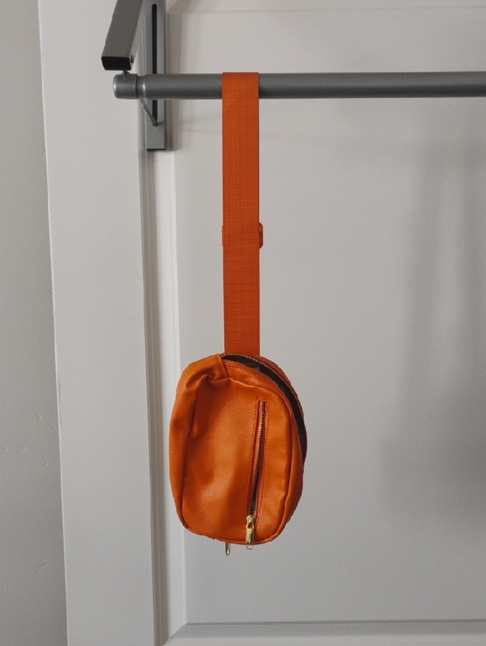 Orange Women's Crossbody Pouch Bag
